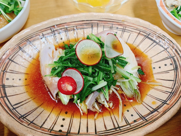 【夕食】鰤しゃぶ