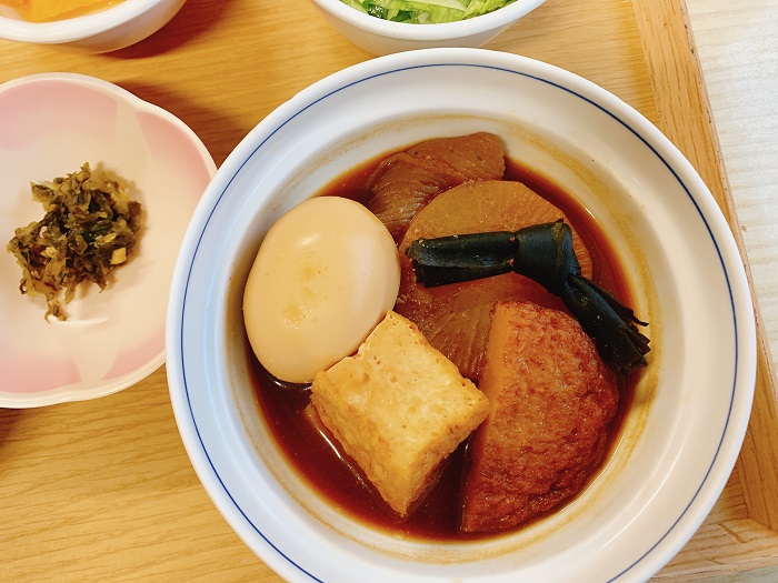 【夕食】味噌おでん