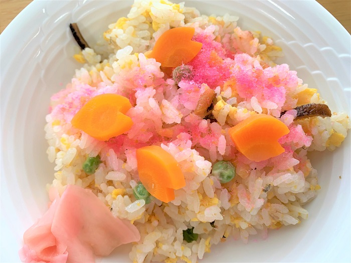【昼食】アナゴの散らし寿司