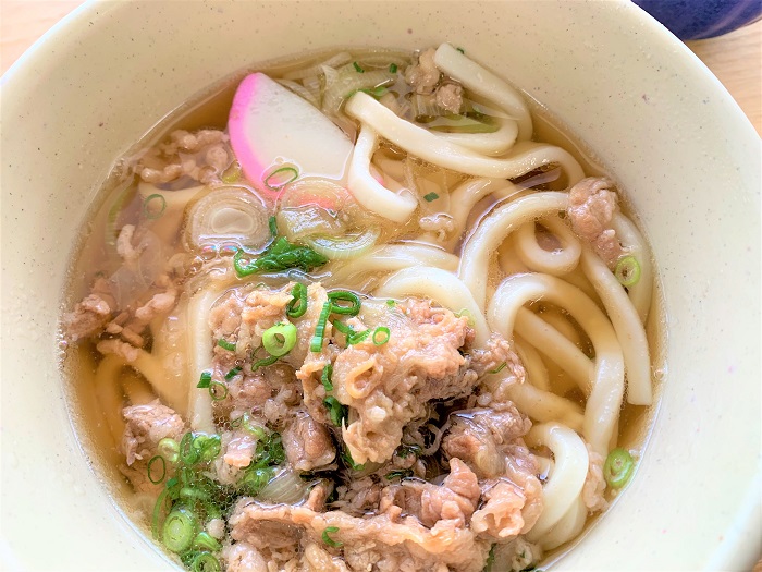 【昼食】肉うどん