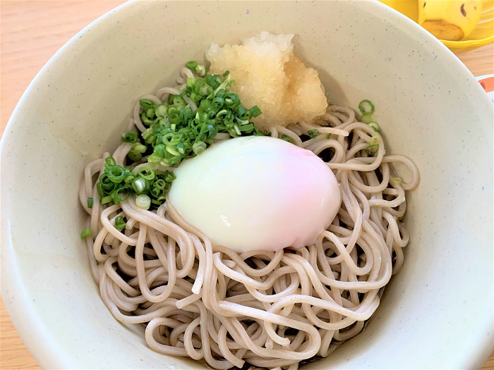 【昼食】温玉おろしそば