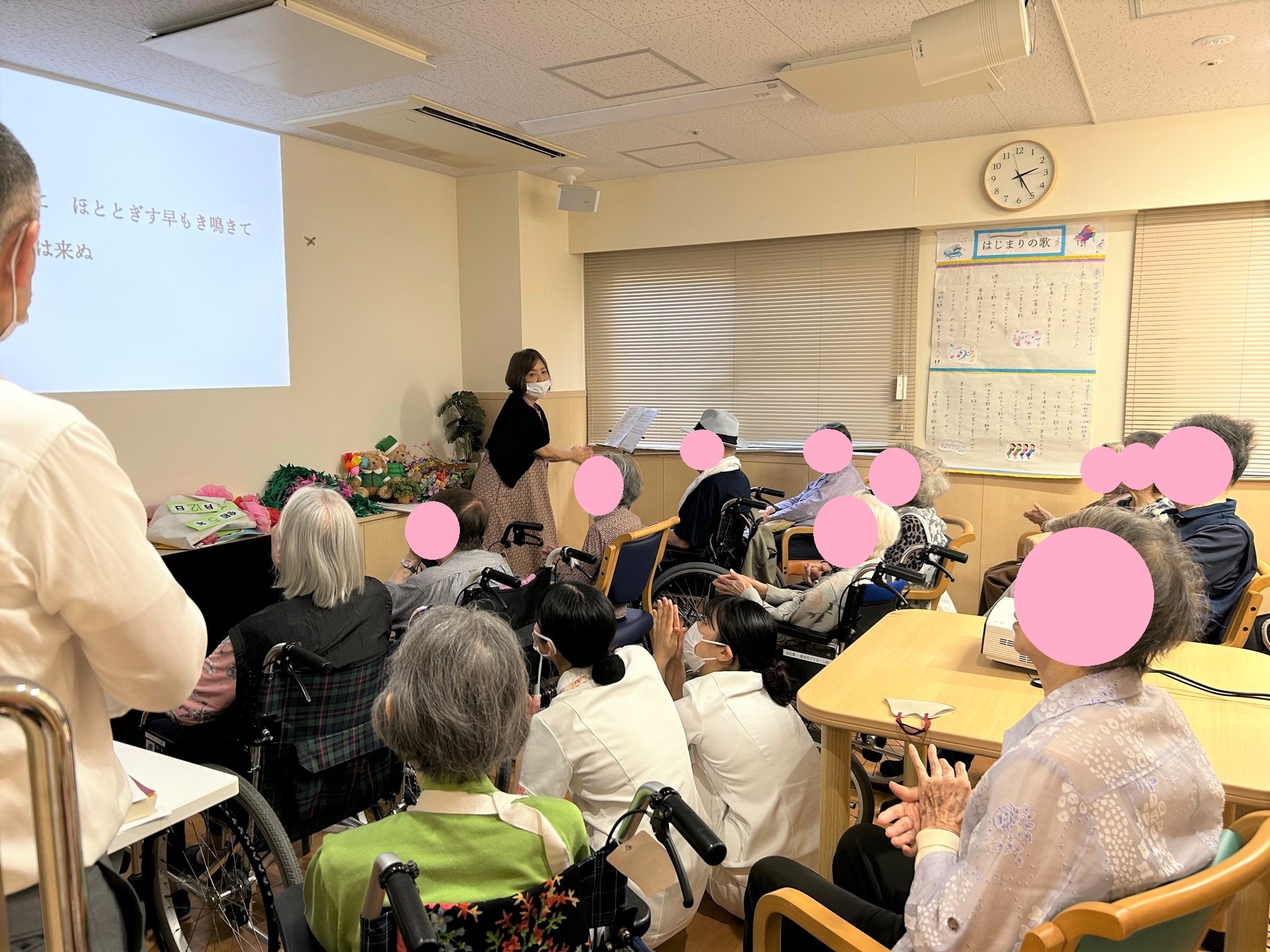 Ｄ-Ｒｏｏｍ音楽会が始まりました