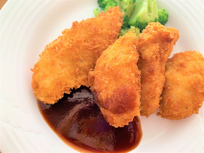 【昼食】ささみフライ