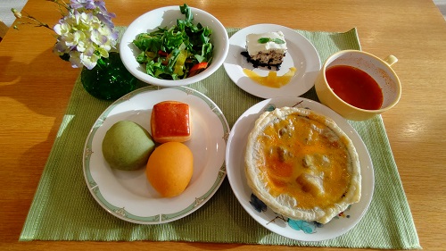 【夕食】6月お誕生会食