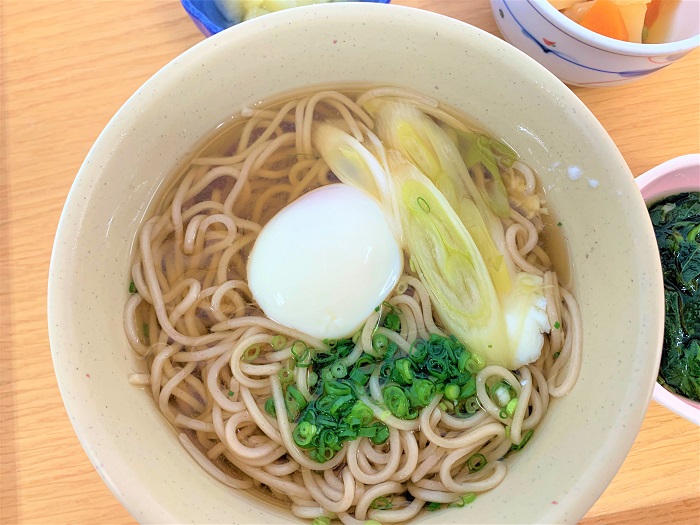 【昼食】温玉そば