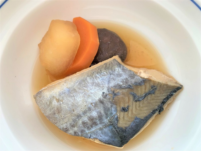 【昼食】サワラの煮付け