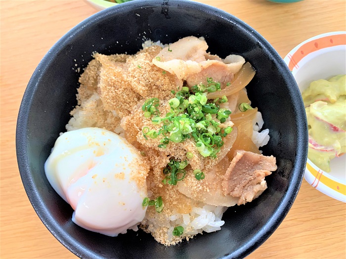 【昼食】豚玉子丼