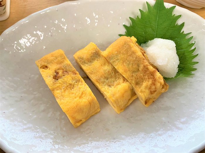 【夕食】出し巻き玉子