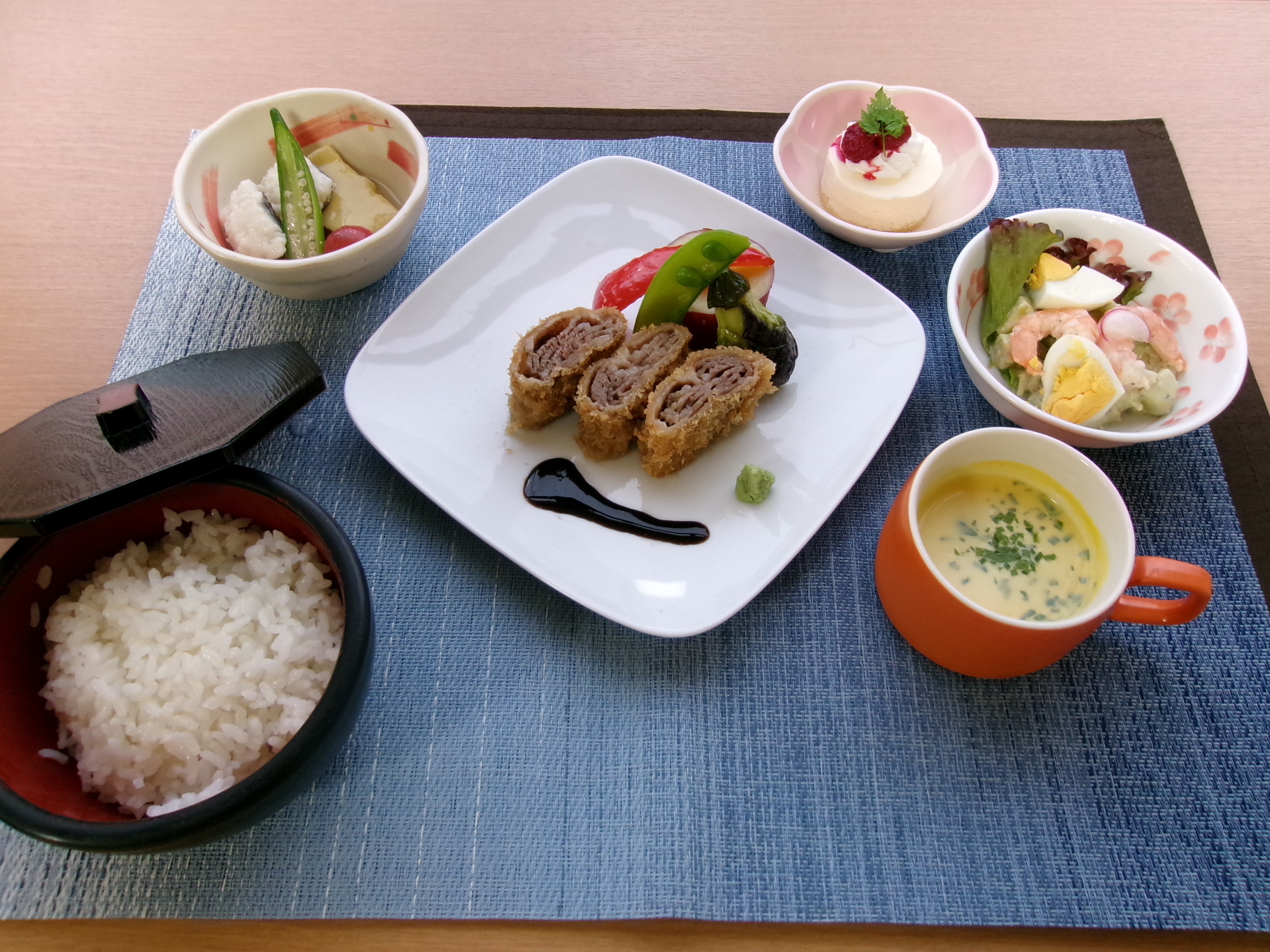 水無月のスペシャルメニュー（夕食）