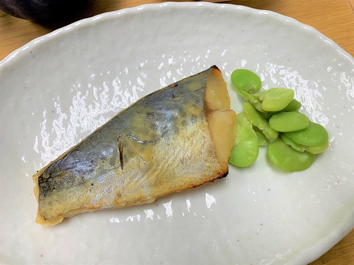 【昼食】サワラの西京焼き