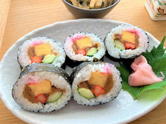 【昼食】巻き寿司