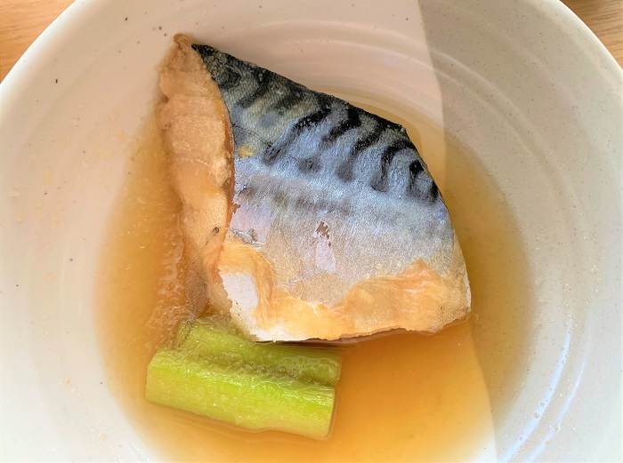 【夕食】サバのみぞれ煮