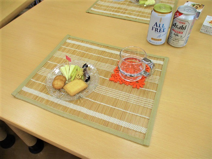 昼から皆で乾杯！