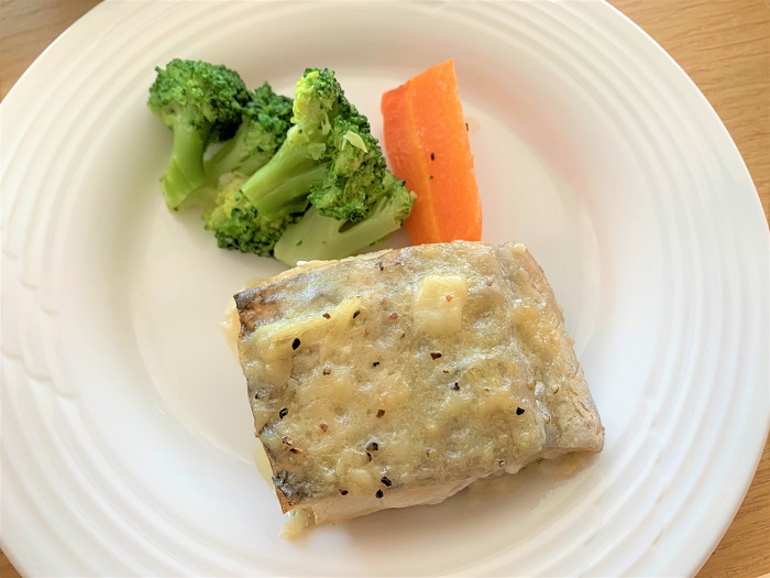 【昼食】タチウオのムニエル