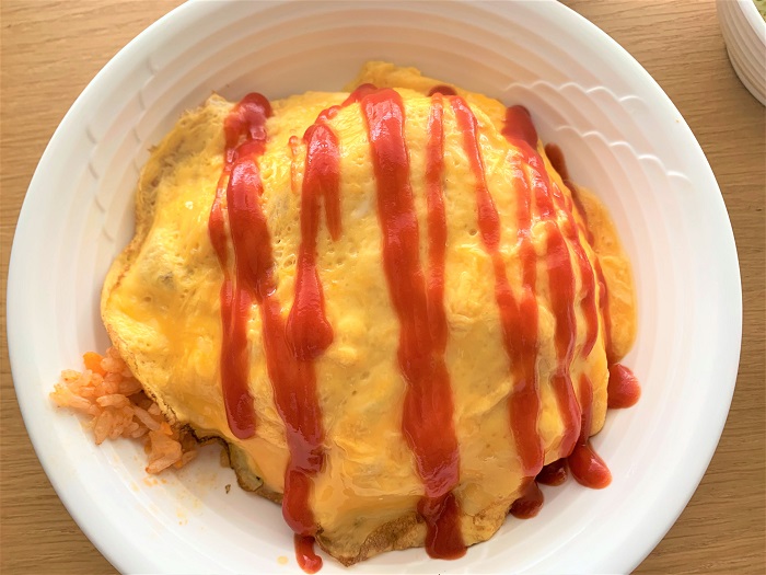 【昼食】オムライス