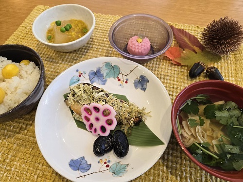 【夕食】重陽の節句