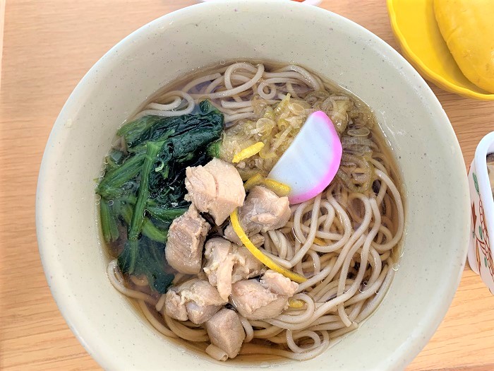 【昼食】鶏南蛮そば