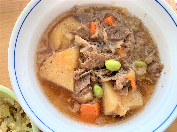 【昼食】牛肉じゃが
