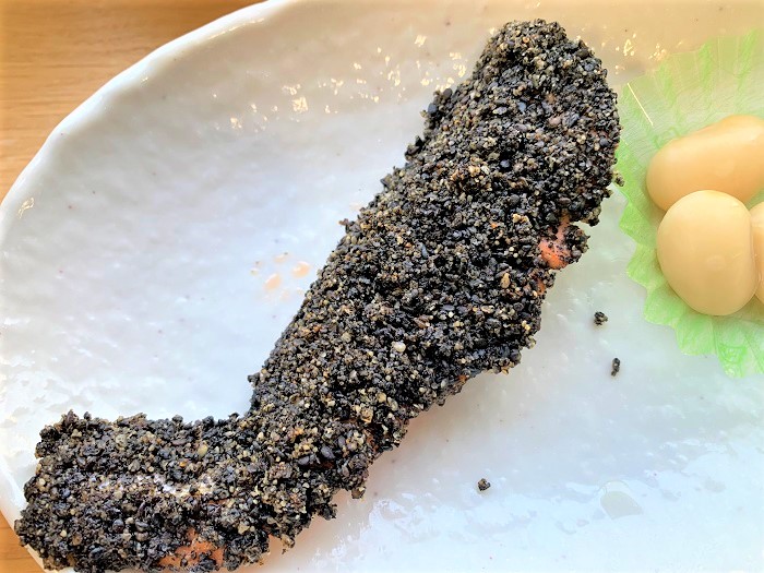 【昼食】サケの南部焼き
