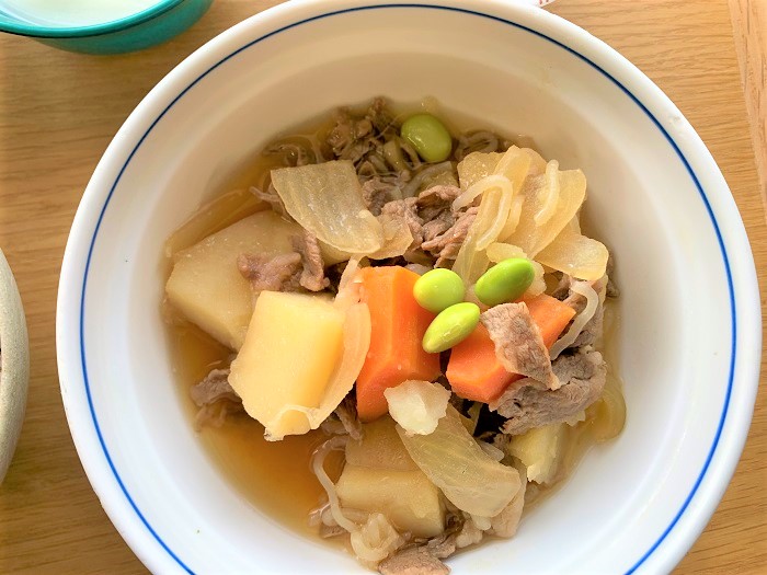 【昼食】牛肉じゃが