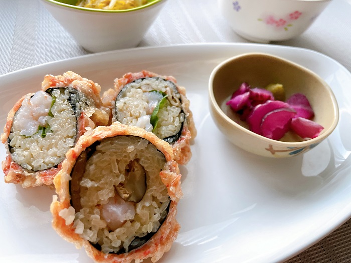秋風香る 舞阪太鼓の天茶漬け ～料理対決最優秀賞受賞メニュー～