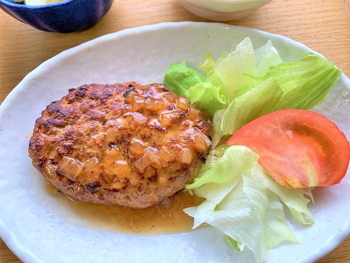 【昼食】和風ハンバーグ