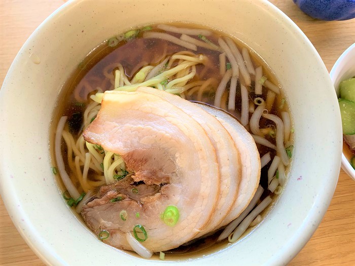 【昼食】醤油ラーメン