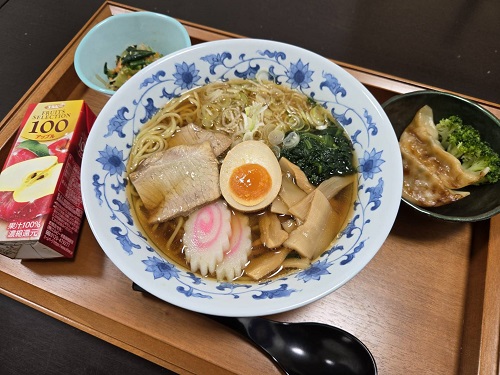 【昼食】昔ながらの中華そば
