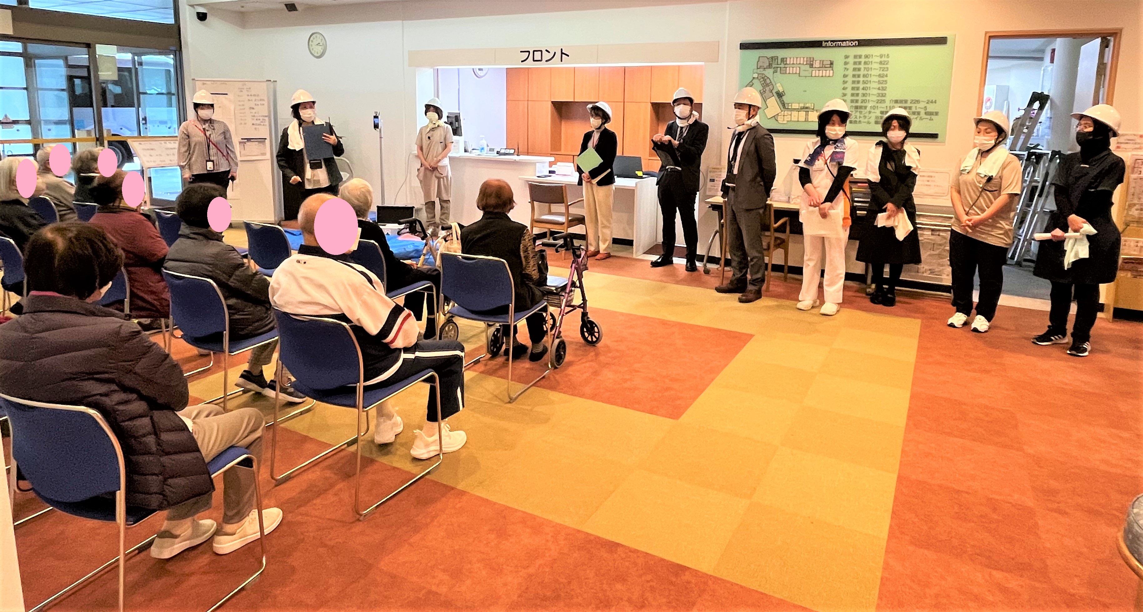 火災想定総合防災訓練を実施しました。