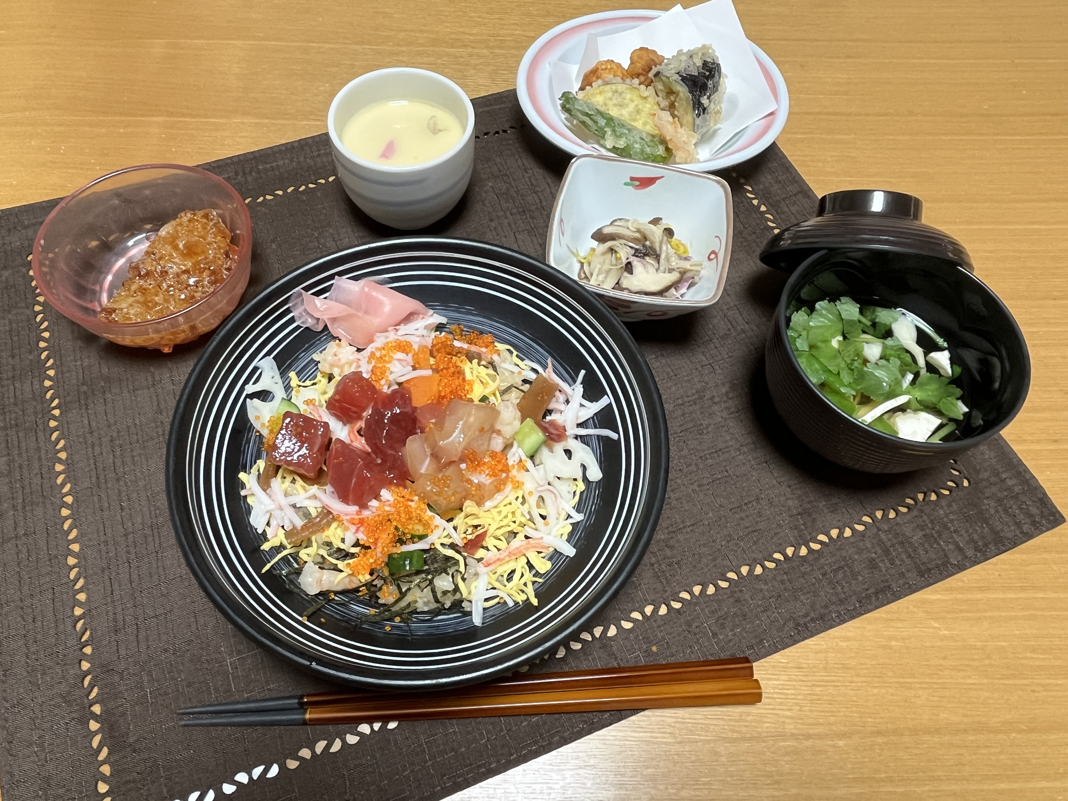 霜月のスペシャルメニュー（夕食）