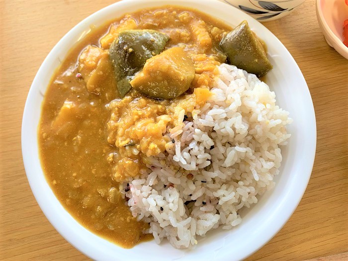 【昼食】シーフードカレー