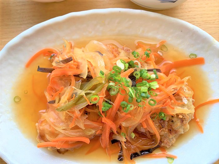 【昼食】鶏肉の南蛮漬け