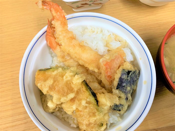 【昼食】天婦羅丼