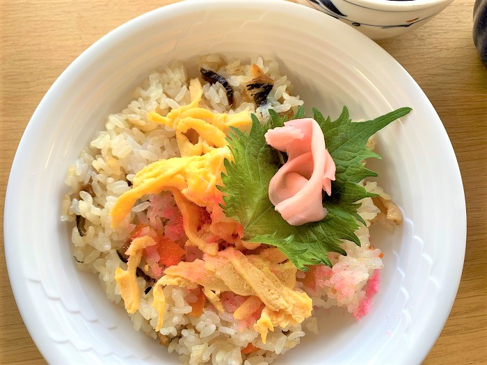 【昼食】五目散らし