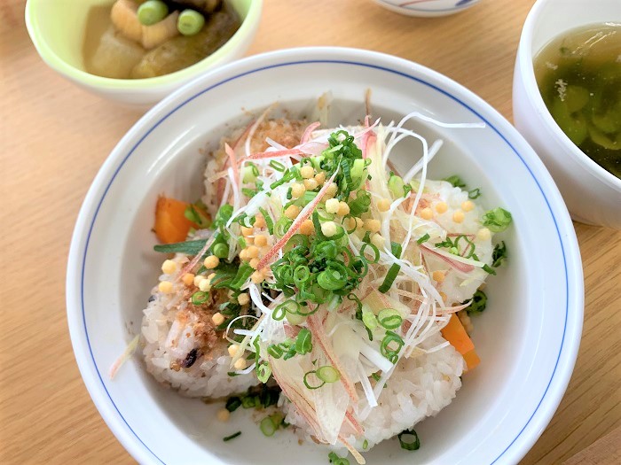 【昼食】鯛茶漬け