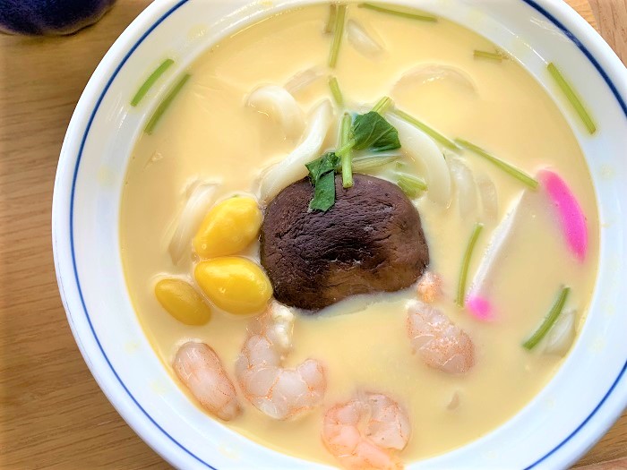 【昼食】小田巻き蒸し	
