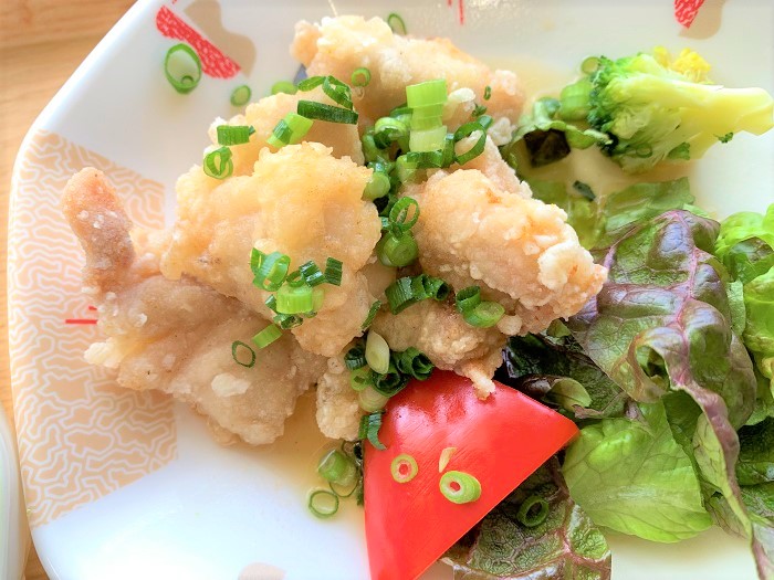 【昼食】油淋鶏	