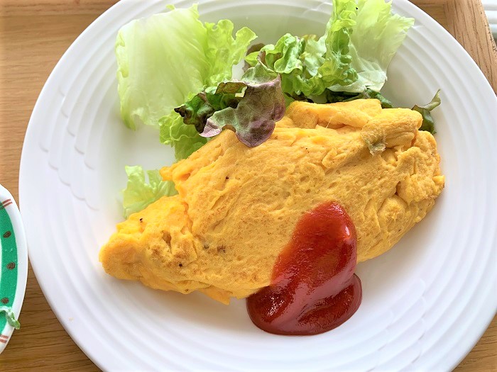 【昼食】オムレツ