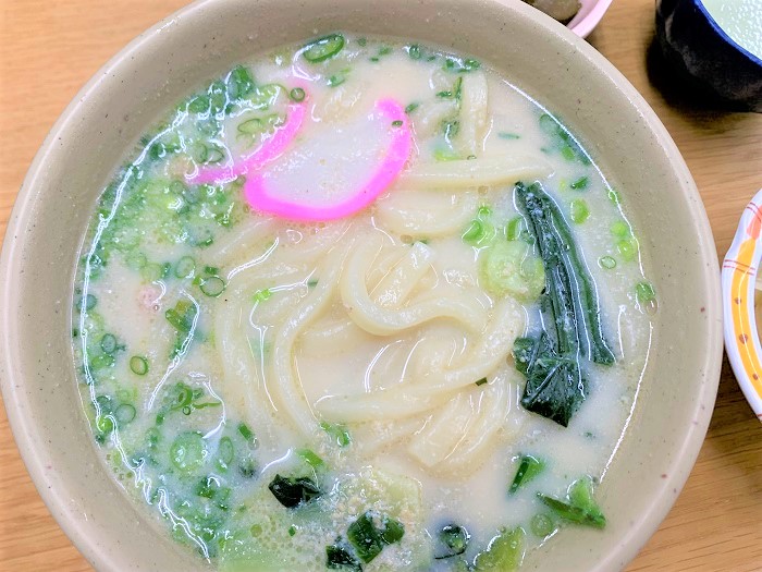 【昼食】胡麻豆乳うどん