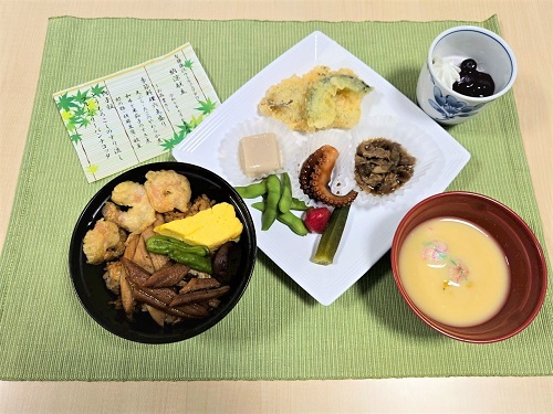 【昼食】納涼祭献立