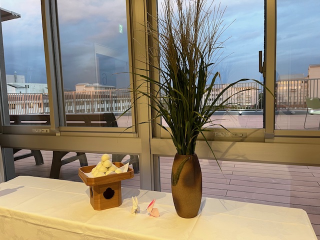 お月見の会を開催しました