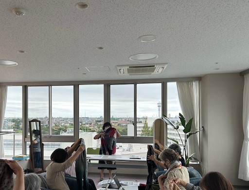 ～ストール・マフラーの巻き方勉強会～