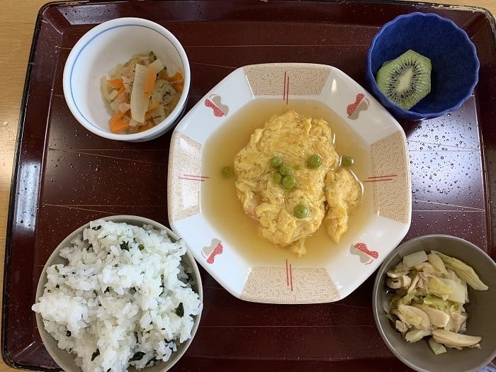 【昼食】かにたま