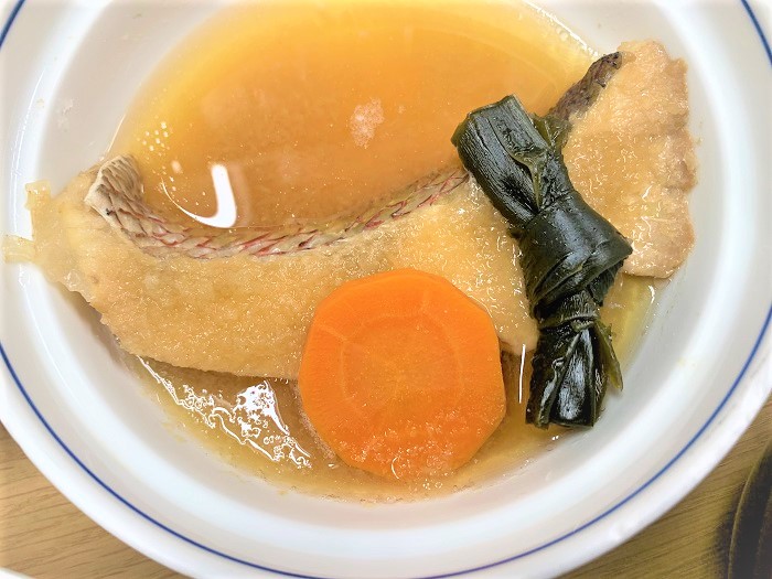 【昼食】タイのみぞれ煮	
