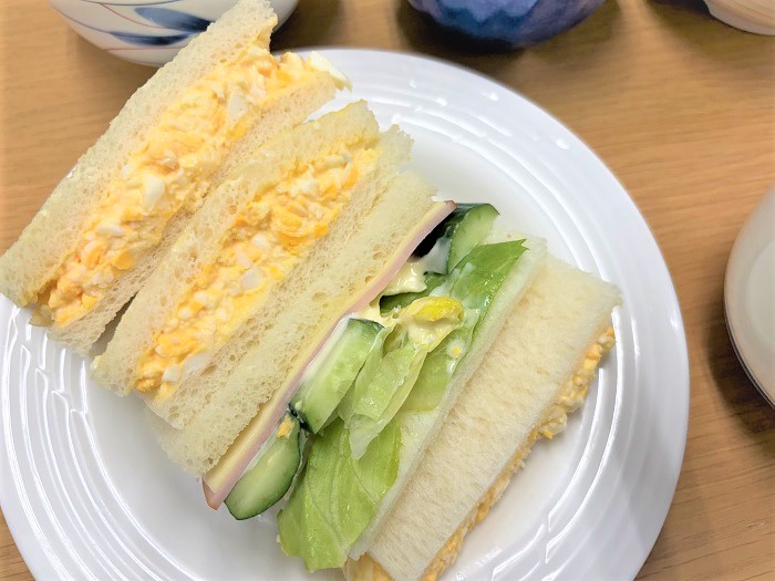 【昼食】サンドイッチ
