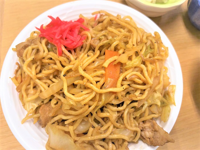 【昼食】ソース焼きそば