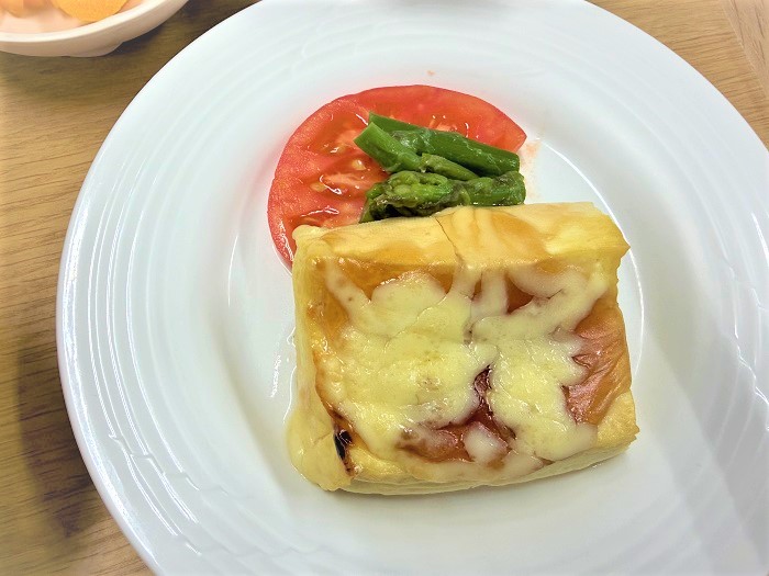 【昼食】豆腐チーズ照り焼き