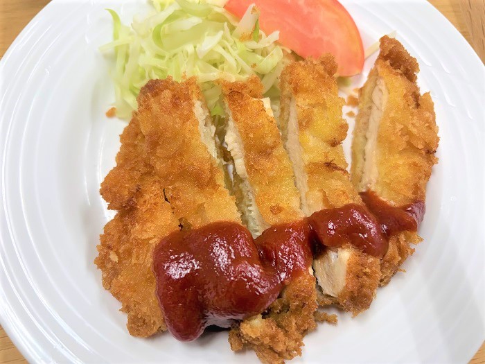 【昼食】チキンカツ
