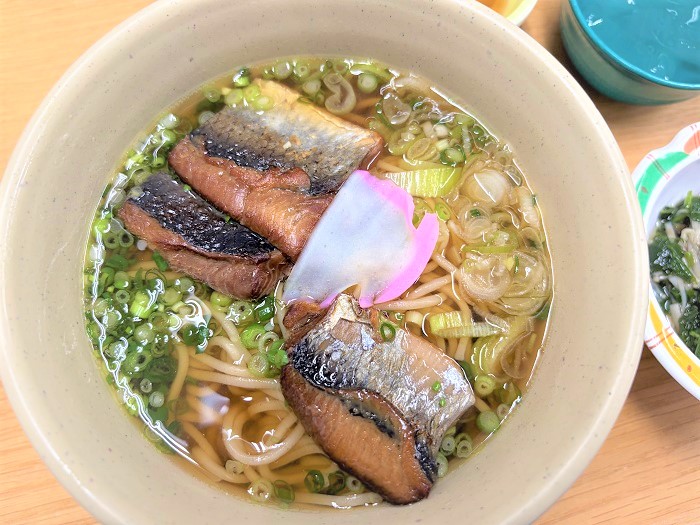 【昼食】にしんそば