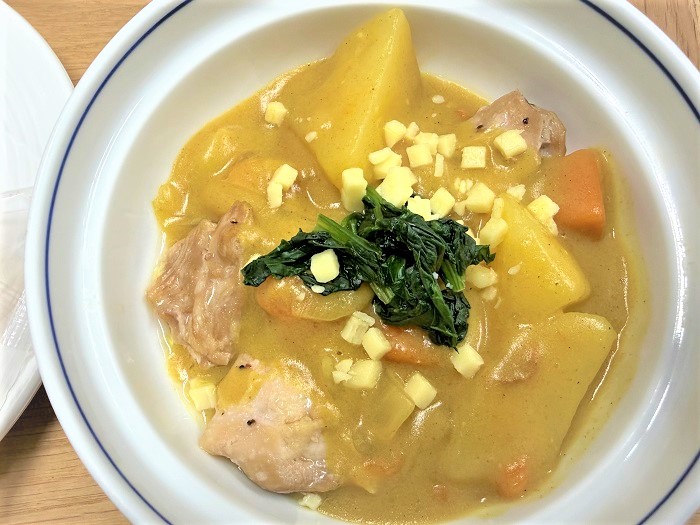 【昼食】カレーシチュー
